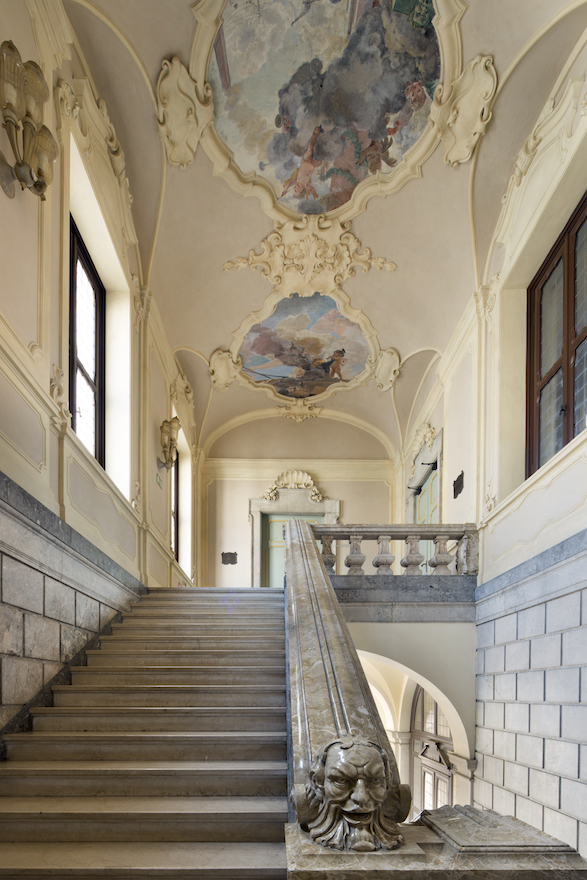 Rettorato, scalone di ingresso
